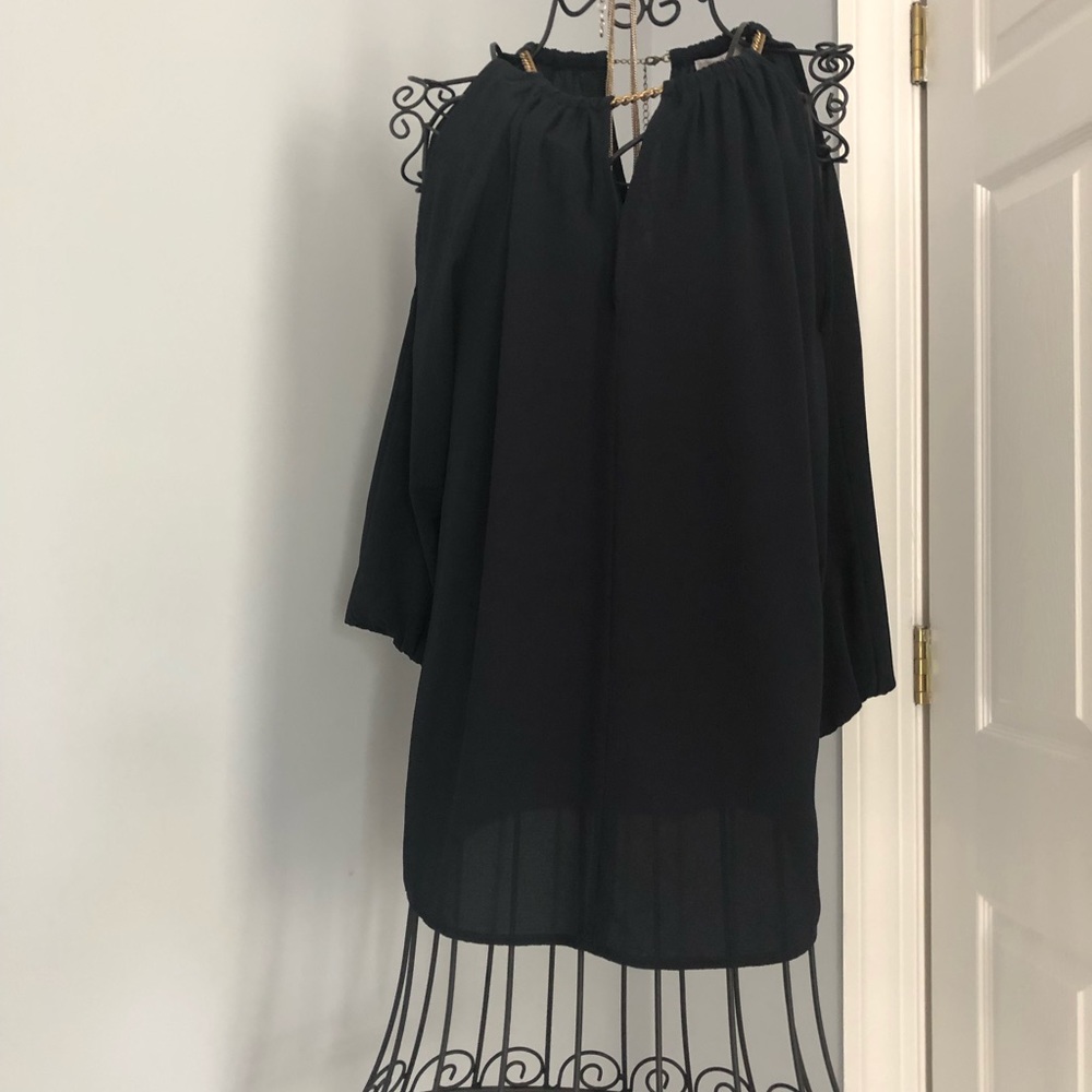 Michael Kors cold shoulder top